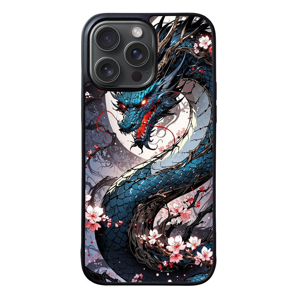 DRAGON WITH MOON DL000224 iPhone 16 Pro Max Case Cover