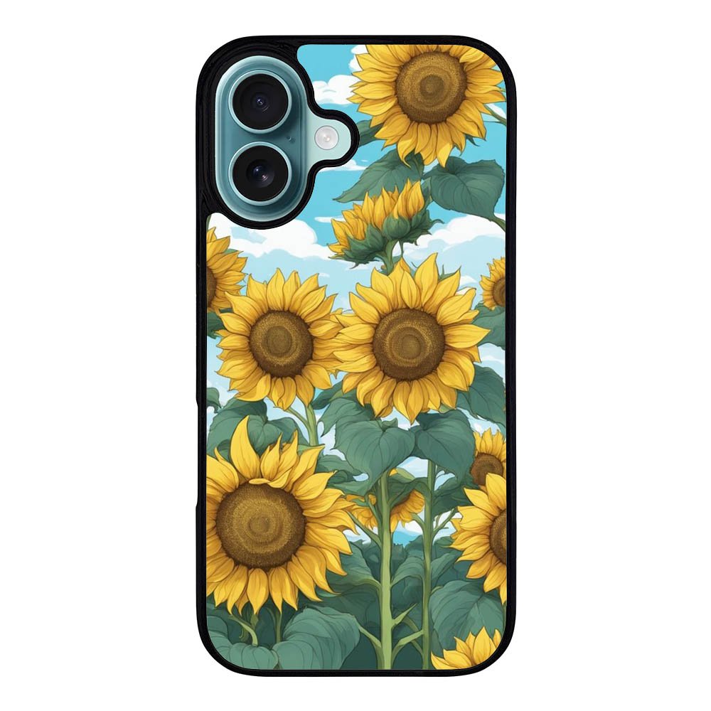 CLOUD SUNFLOWER DL00317 iPhone 16 Plus Case Cover