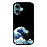 WAVE BLACK DL00468 iPhone 16 Case Cover