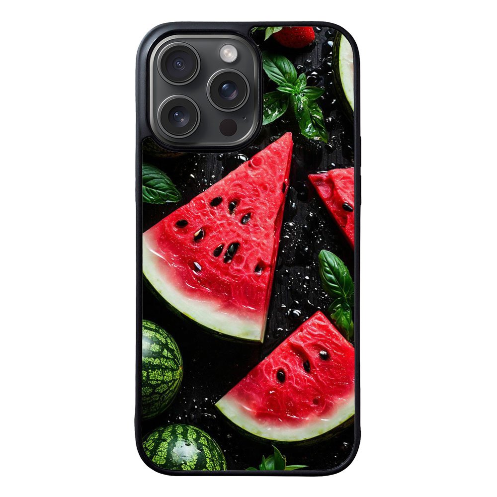 WATERMELON BLACK DL00503 iPhone 16 Pro Max Case Cover