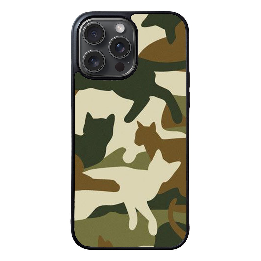 Cat Camouflage RH0066C iPhone 16 Pro Case Cover