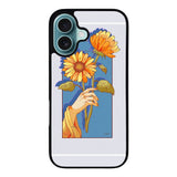 Illustration sunflower RH0067 iPhone 16 Plus Case Cover