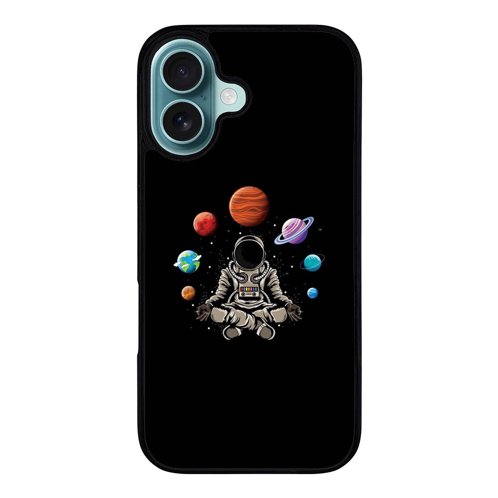 Astronouts Meditate RH0075 iPhone 16 Plus Case Cover