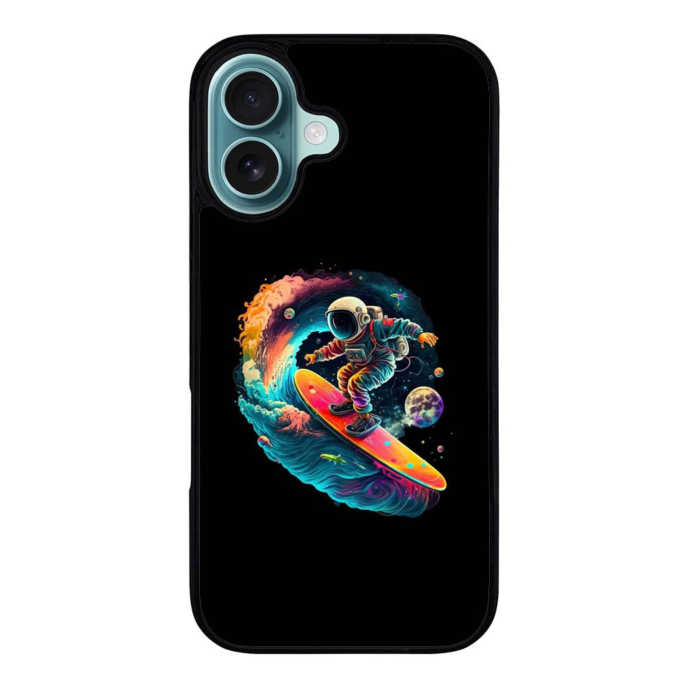 Surfing Astronout RH0078 iPhone 16 Case Cover